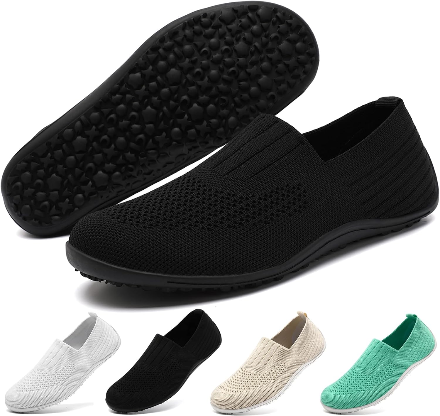 Barefoot Shoes Women Slip On - Comfortable Zero Drop Design