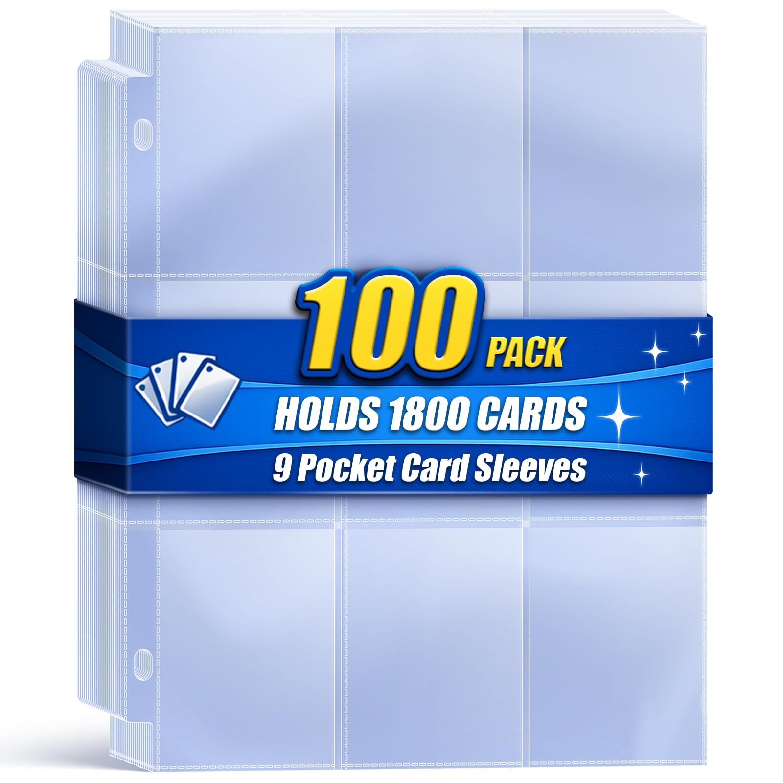 Amazon.com: 1800 Pocket Trading Card Sleeves