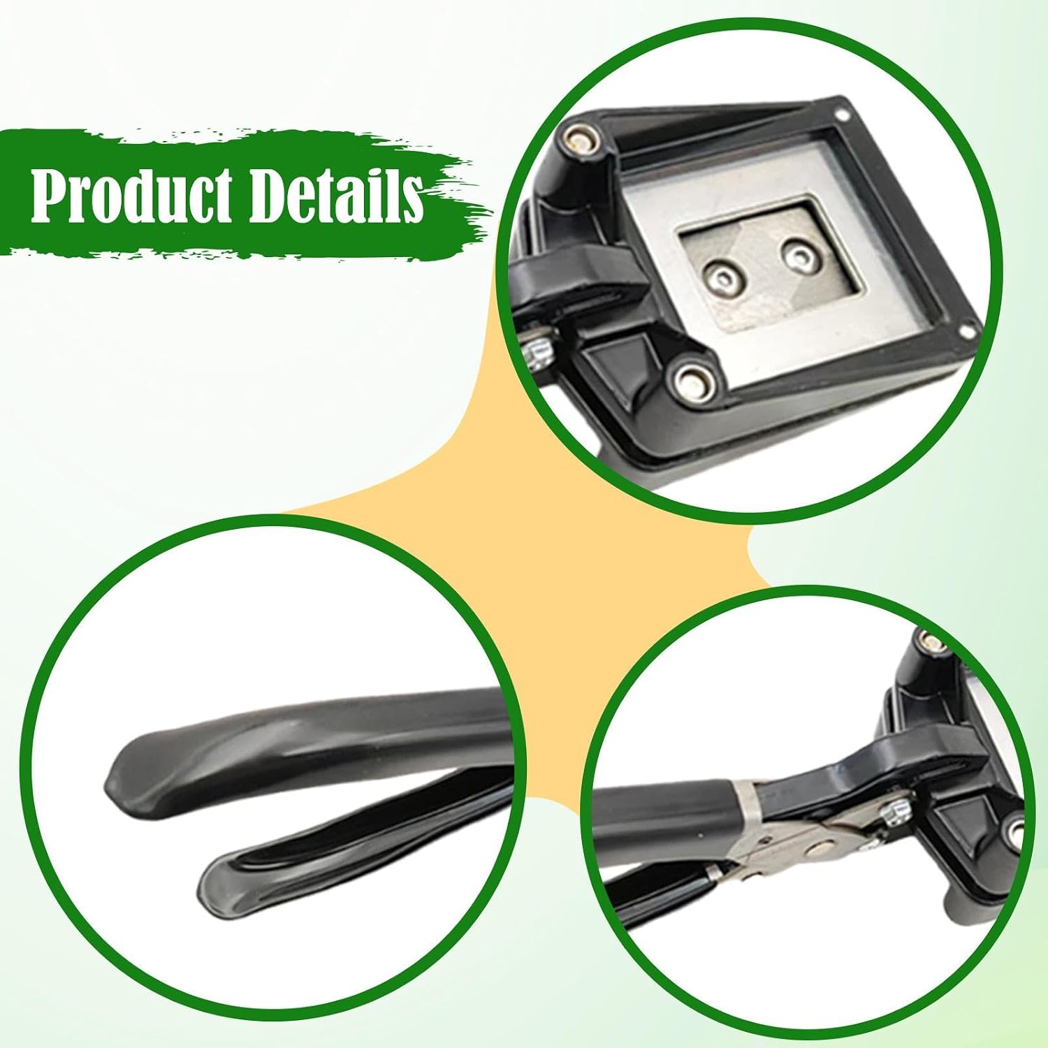predolo Passport Photo Cutting Tool ID Die Punch, Multipurpose Easy to Use Manual Paper Cutting Tool Manual Cutter Punch for Office, 3.2cmx2.5cm
