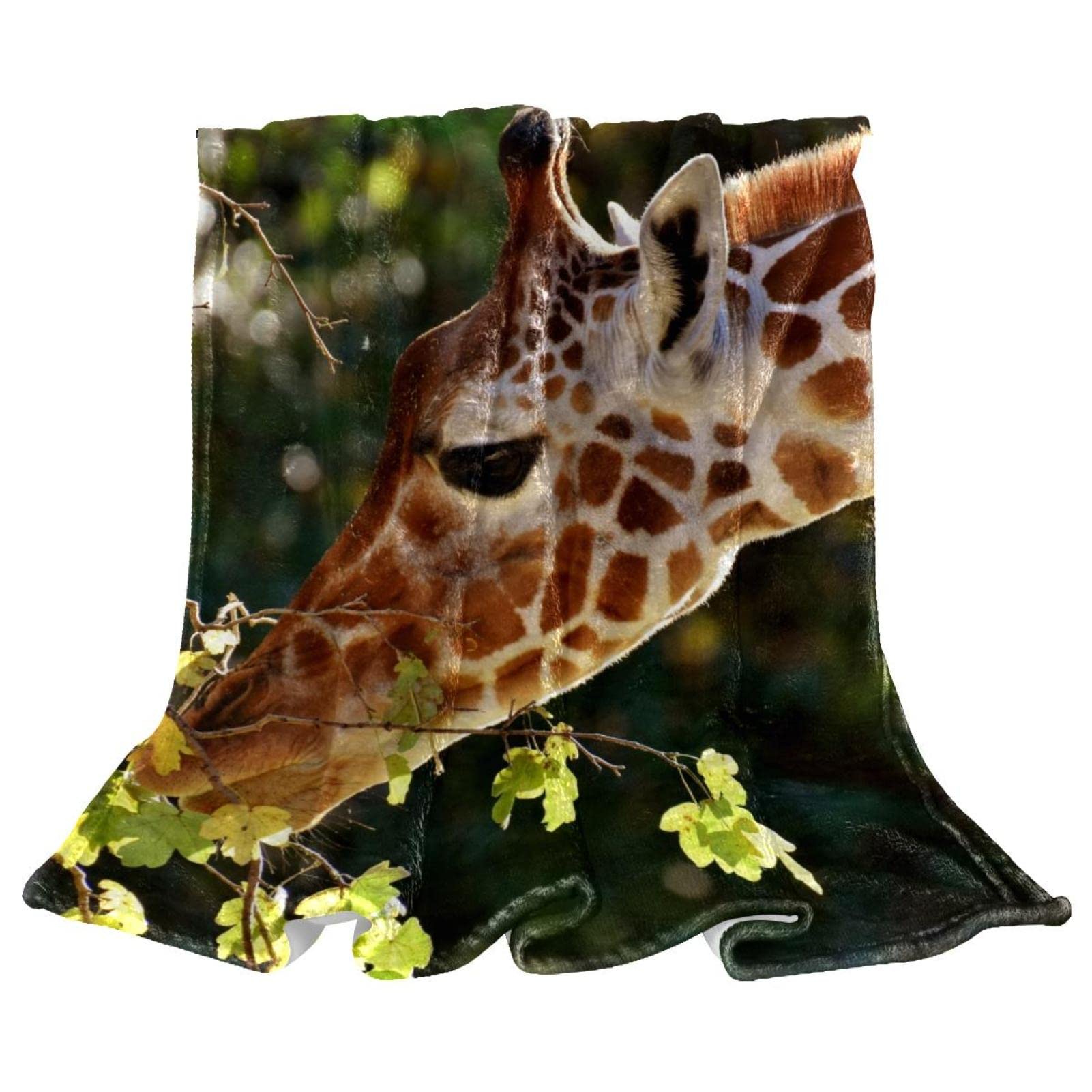 Couverture de lit girafe pour des nuits douces en chambre enfant