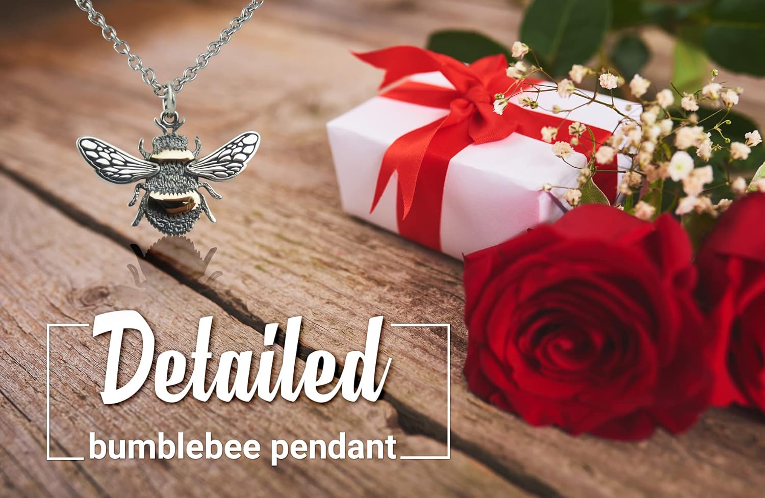 FashionJunkie4Life Bee Pendant Necklaces for Women and Teen Girls - Image 5