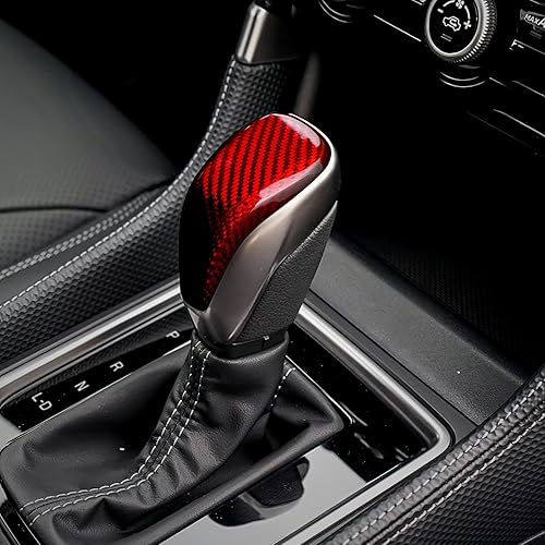 Miniatura 4 de AIRSPEED Cubierta de la perilla de la palanca de cambios de Subaru, kit interior de fibra de carbono, accesorios de automóvil, calcomanía para