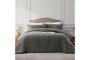 Plush Microfiber Comforter Full Queen Size(90''x90'')