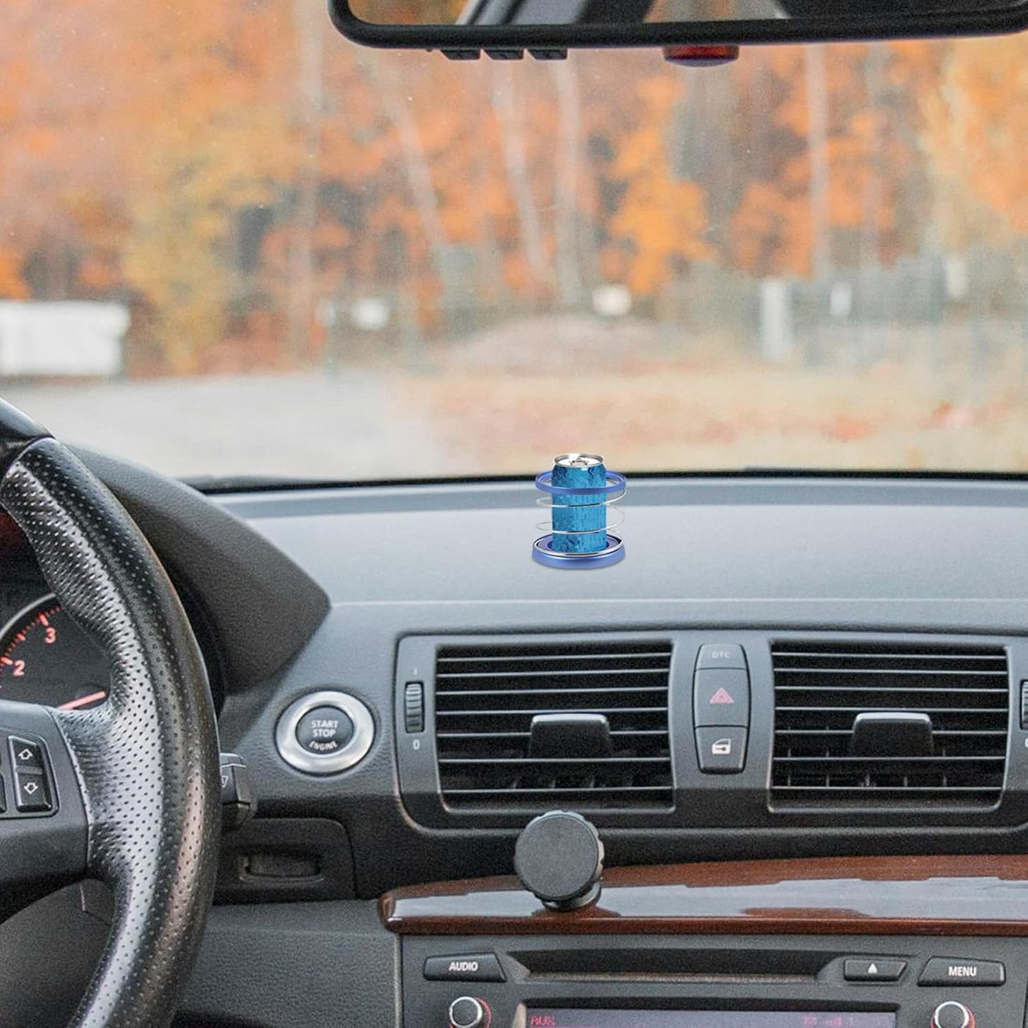 Car Drink Cup Holder Spring Loaded Vehicle Cup Holder for Travel and Daily Use