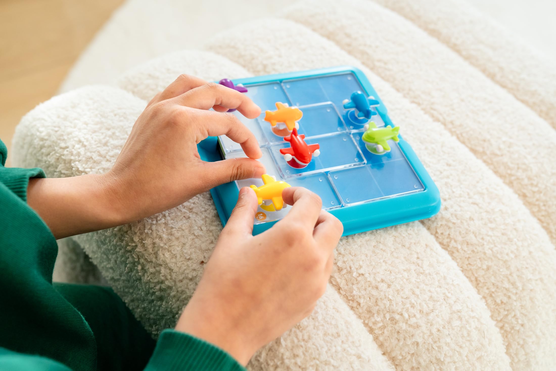 SmartGames - Take Off, 1 joueur de puzzle avec 60 défis, à partir de 5 ans