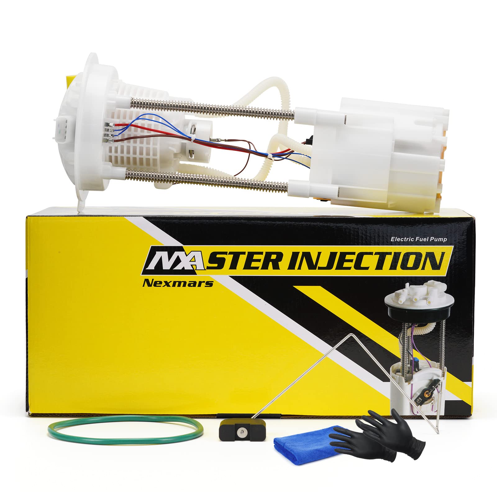 MASTER Electric Fuel Pump E7186M E7165M Compatible with Dodge - 2004-2005 RAM 1500 3.7L, 2004-2005 RAM 1500 4.7L, 2004-2005 RAM 1500 5.7L, 2005 RAM 1500 4.7L, 2006 RAM 1500 3.7L