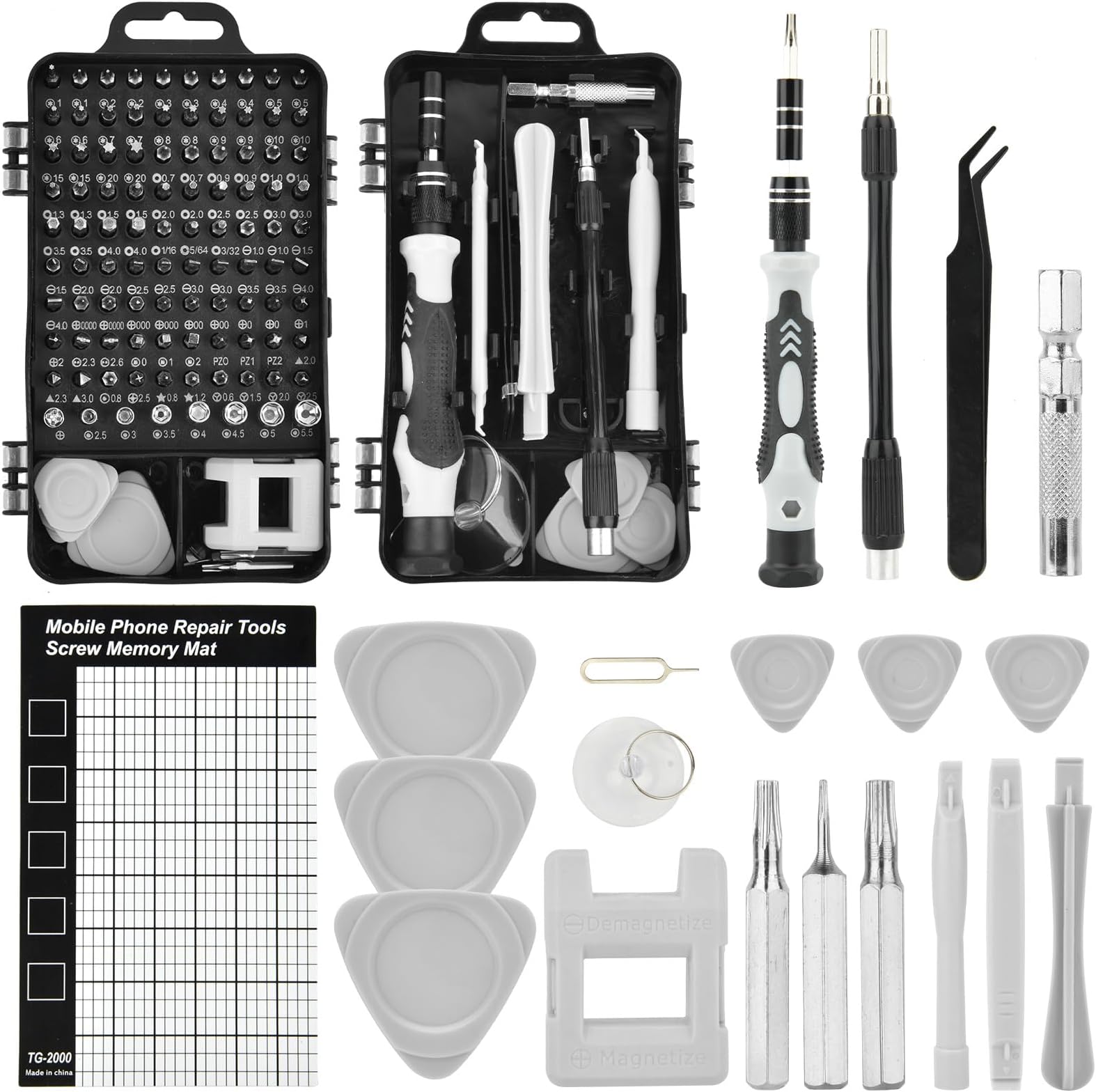 Sponsored Ad – Musclez Precision Screwdriver Set, Durable 122 in 1 Magnetic screwdriver set, laptop repair tool set for maintenance and repair tasks on mobile phones, watches, tablets, PS4/Xbox, game consoles