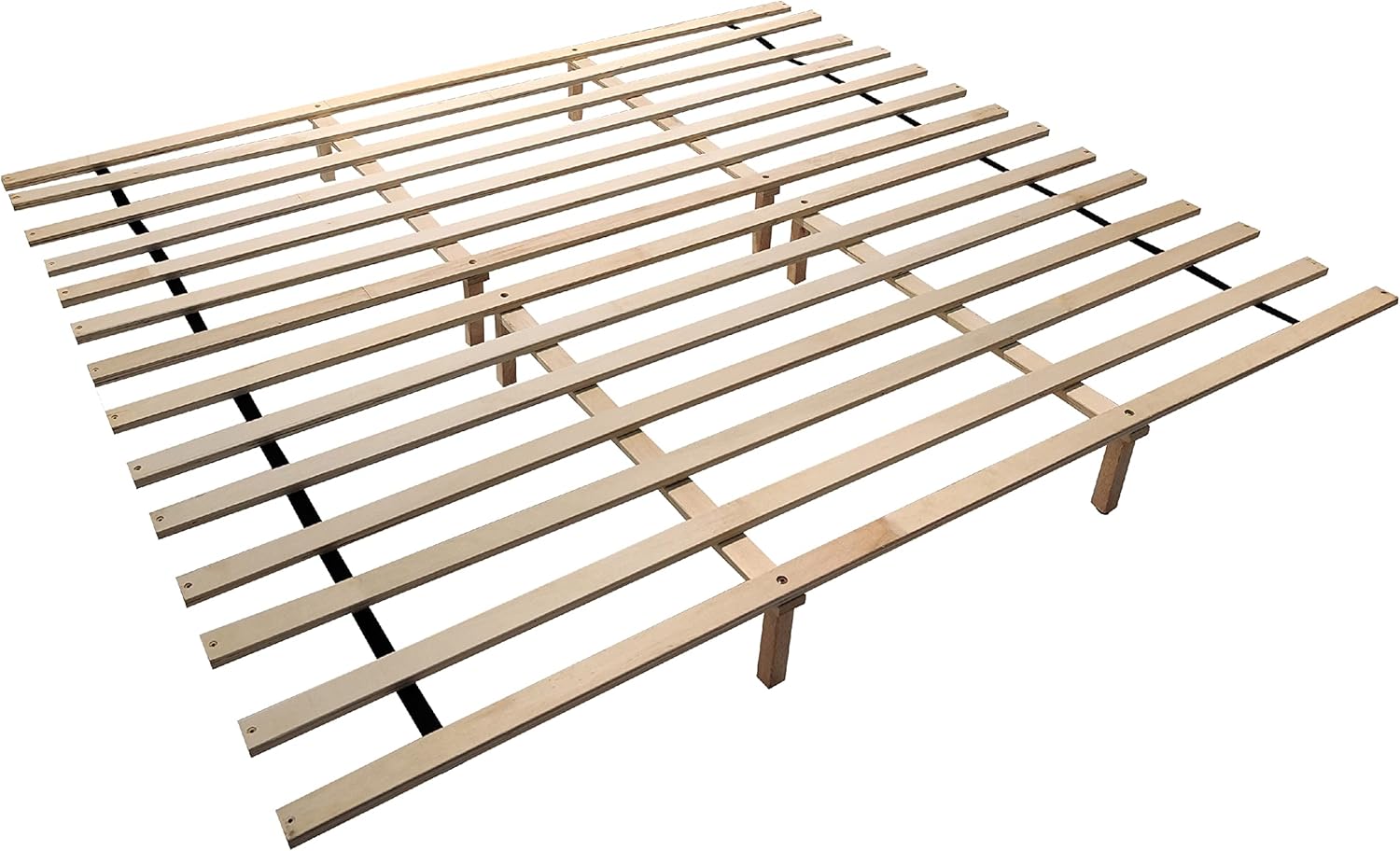 DG Casa King Size Wood Slat Support, 14 Slats, 2 Center