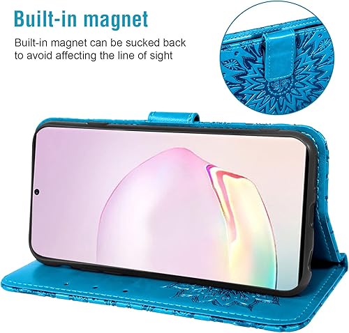 Miniatura 4 de Funda para teléfono Samsung Galaxy Note 20 Ultra Glaxay Note20 Plus 5G con protector de pantalla de vidrio templado, funda delgada de cuero con tapa