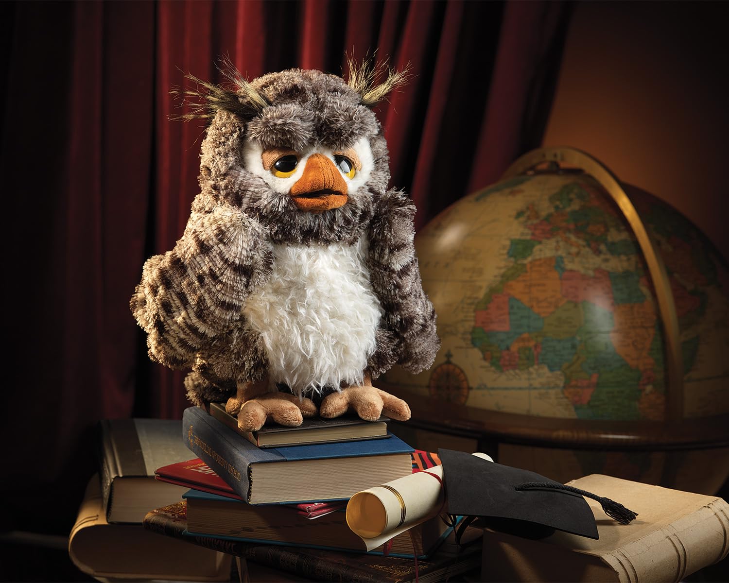 Wise Owl/Weife 3227 Folkmanis - Marioneta de Mano