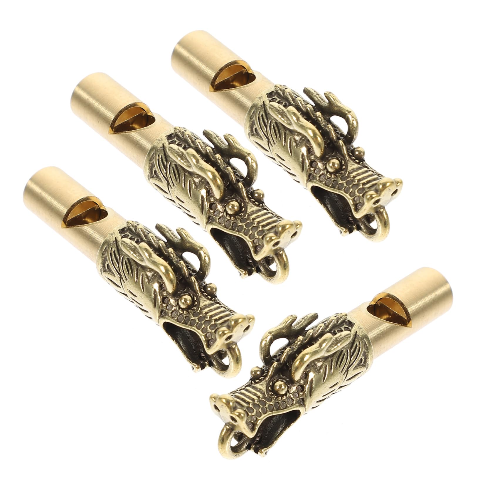 Sosoport Ornements sifflet d'entraînement sifflet de sécurité sifflet d'orage sifflets sifflet Anti Chien Sifflet pour Chien Jouets d'extérieur Porte-clés sifflet Siffler Laiton