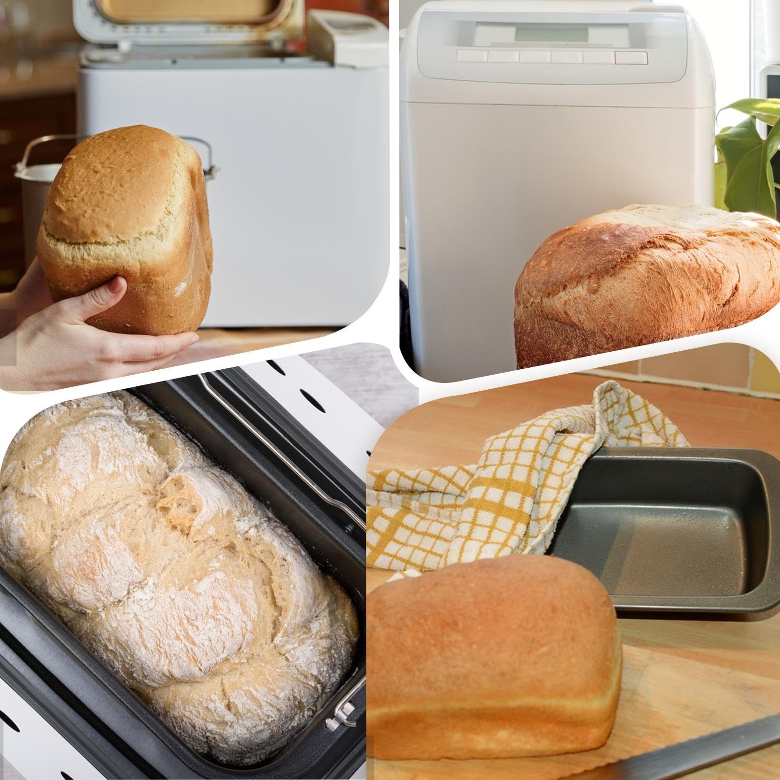 Cubo para hornear máquina de pan, bandeja para hacer pan Accesorios para | Pieza de repuesto para máquina de hacer pan, barr