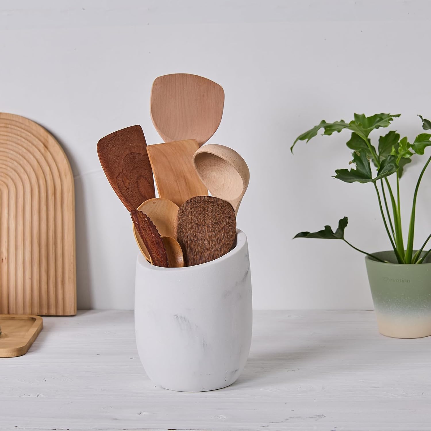 White Marble Textures Wine Chiller Bucket – 750ml Resin Cooler for Wine & Champagne Bottles, Party Bar Cart Decor – Keeps Drinks Cold, Unique Gift for Wine Lovers, Housewarming - Image 8