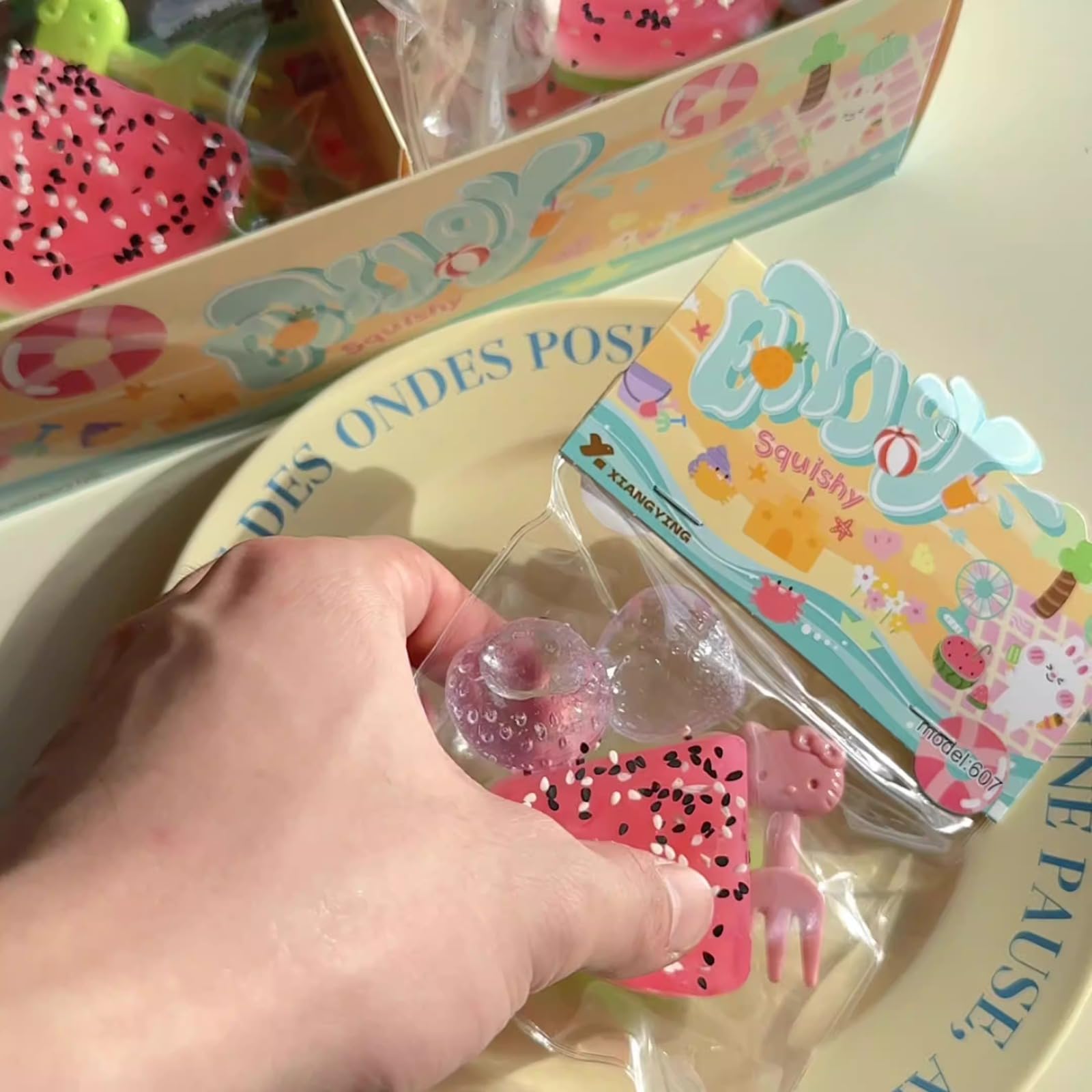 Amazon | 手作りのタバスクイッシーソフトぬるぬるかわいいスクイーズ