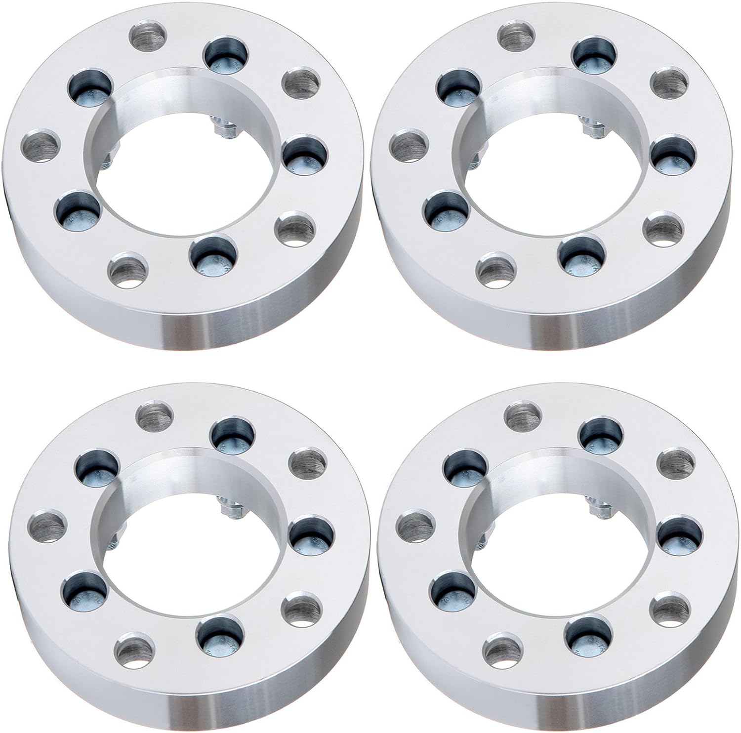 4PCS 1.5" Thick 5x135 to 5x4.5 12x1.5 Studs Wheel Spacers Adapters 5 Lug fit for 1998-2002 for Ford Expedition for Lincoln Navigator