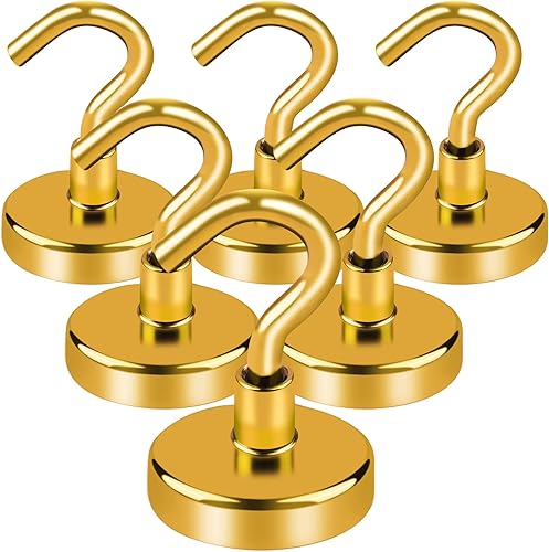 Miniatura 28 de LOVIMAG - Ganchos magnéticos para puerta de crucero, 80 libras, con revestimiento epoxi, imanes fuertes resistentes para cocina, cabinas de crucero