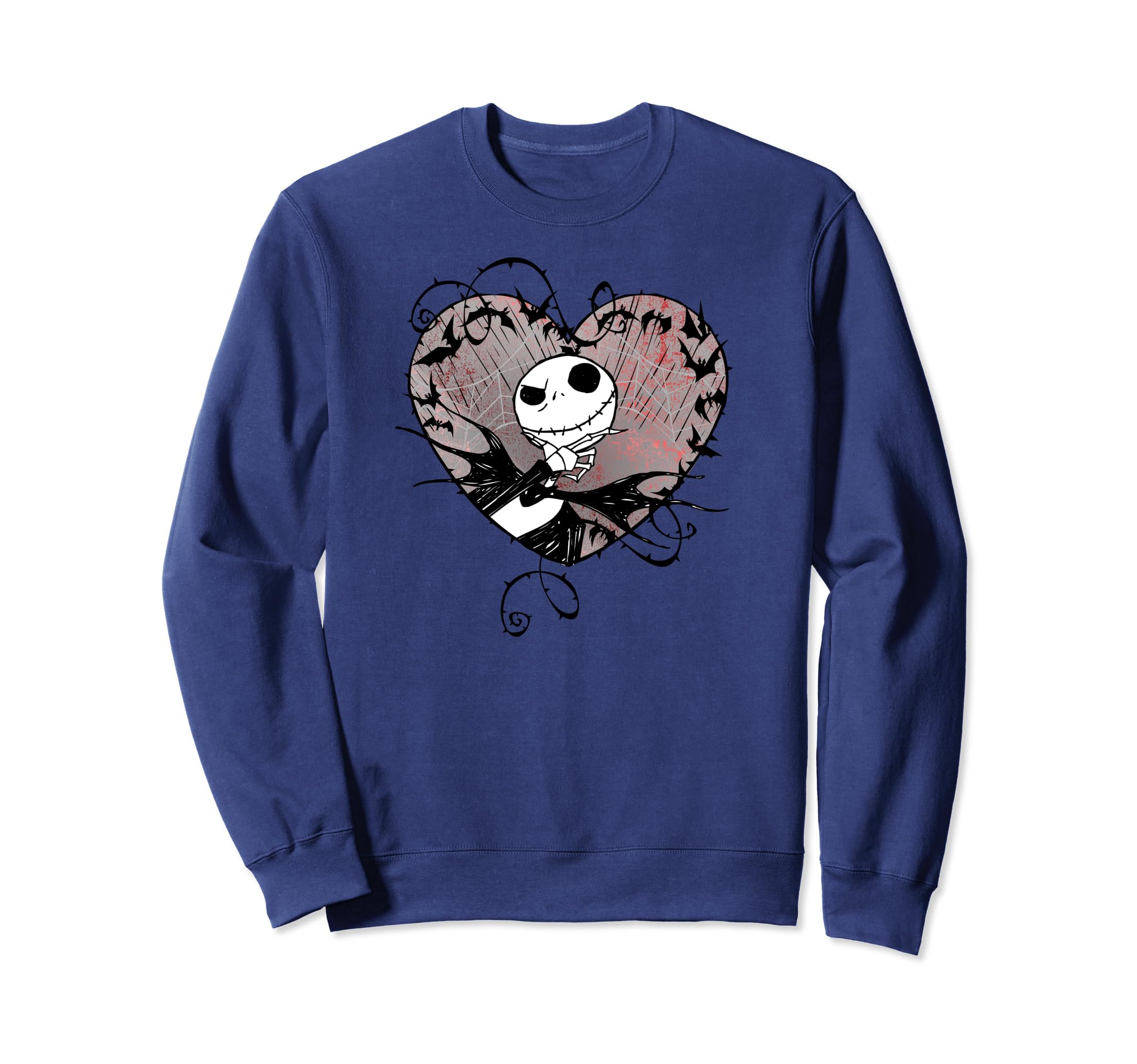 Sweat Jack Nightmare Before Christmas pour soirée cinéma Saint-Valentin - 2