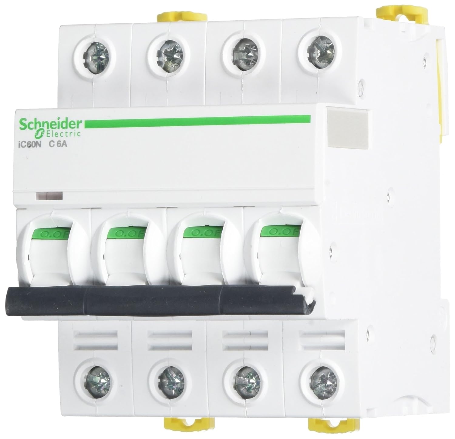 Interruttore Magnetotermico Schneider Electric IC60 N – 3P, 16A, Curva C, Acti9, Prodotto In Francia