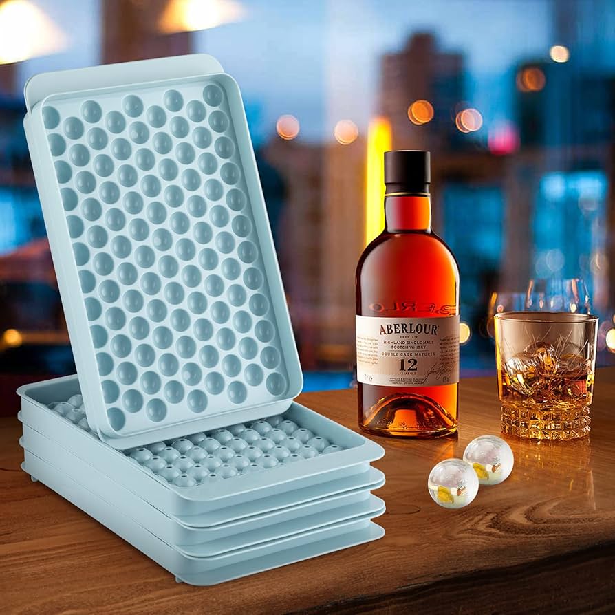 Amazon.com: Geegoods Mini Ice Cube Trays,Round Ice Cube Mold