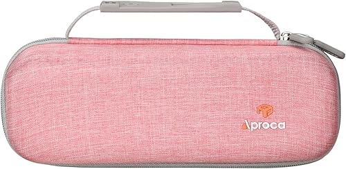 Miniatura 3 de Aproca Estuche portátil de almacenamiento duro rosa, para impresora portátil inalámbrica JADENSMUNBYN impresora portátil ITP01 y accesorios