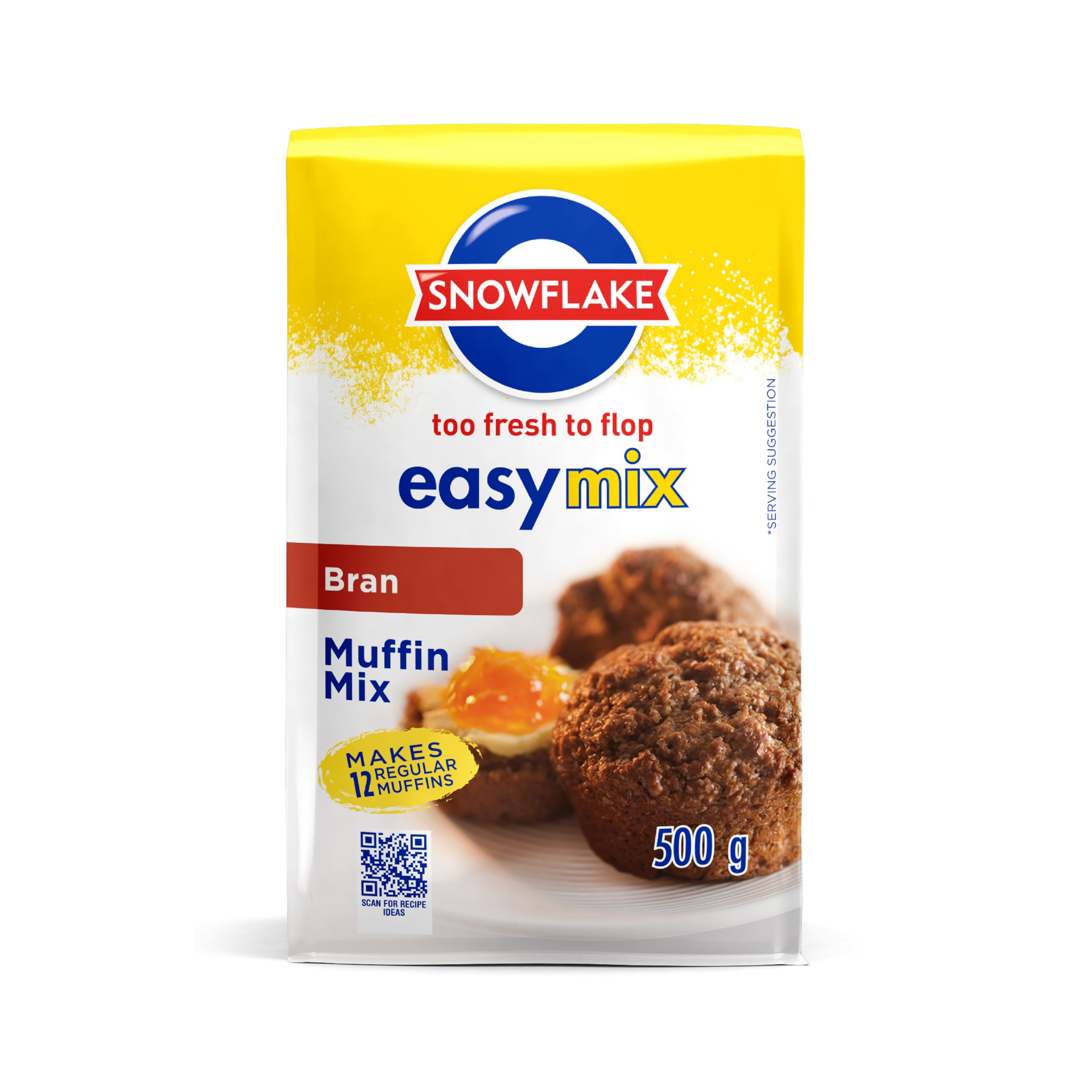Easy Mix Bran Muffin Mix 500g (Pack of 3)