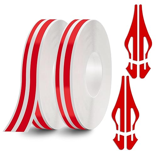 2PCS Car Pinstripe Tapes, Pinstriping Tape, 32Ft Vinyl Pinstripe Decals
