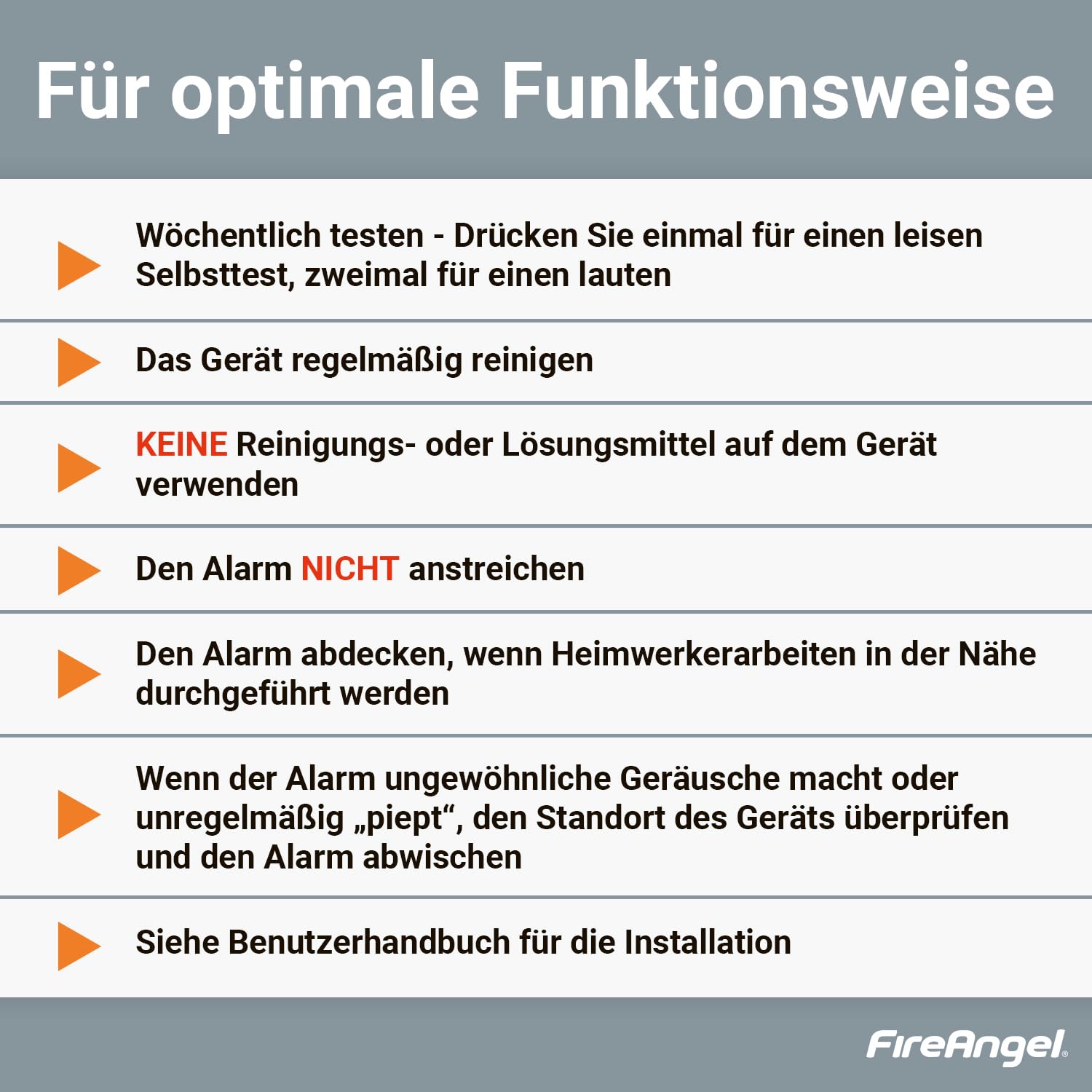 Fire Angel Digitaler Kohlenmonoxidmelder mit Integrierter 10 Jahres Batterie - FA3322 Luftfeuchtigkeits-, Temperatur- und CO-Melder - Tragbar, für Zuhause und Unterwegs - CO Warner