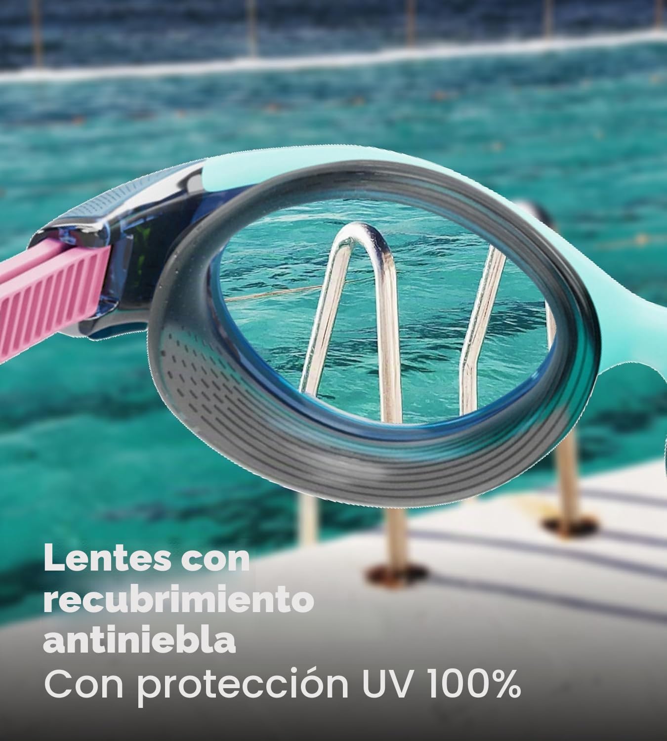 Speedo Gafas de Natación Biofuse 2.0 Mujer Antivaho Ajuste Cómodo
