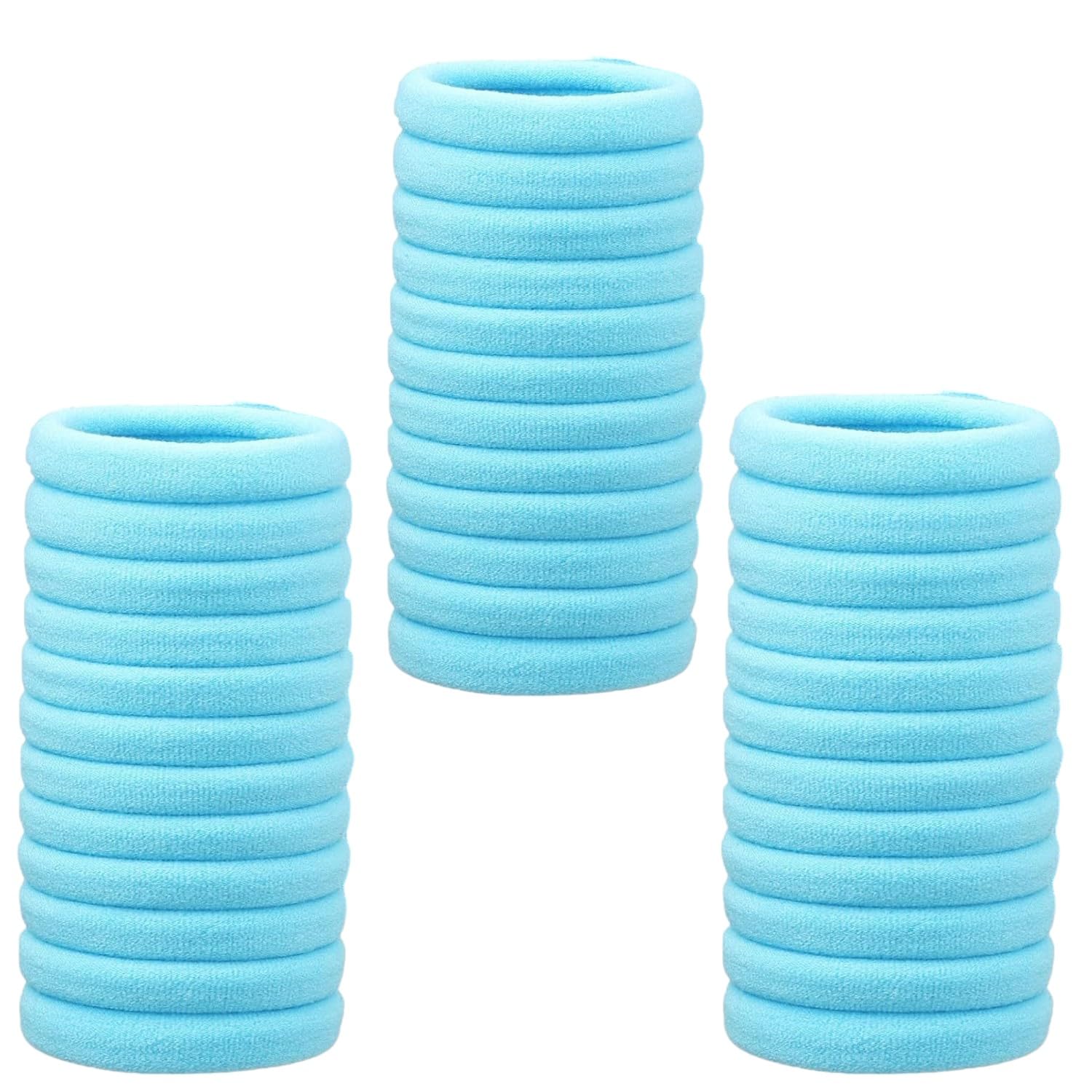 Ultra Elite Hair bands Ponytail Holder Tight Stretchable Fabric Soft Rubber Bands for School Girls/Women, Buns, Hair ties