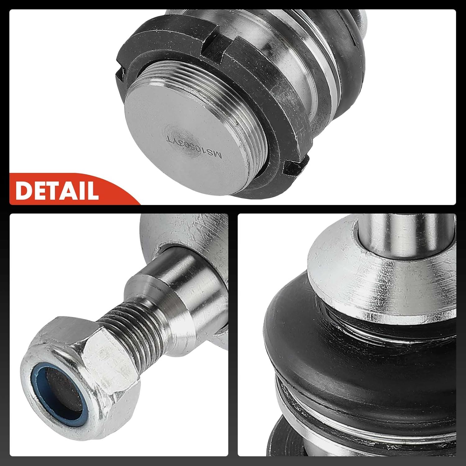 A-Premium 2 x Rear Lower Ball Joint, Compatible with Mercedes-Benz W163 Series ML320 1998-2003, ML430 1999-2001, ML500 2002-2005, ML55 AMG 2000-2003