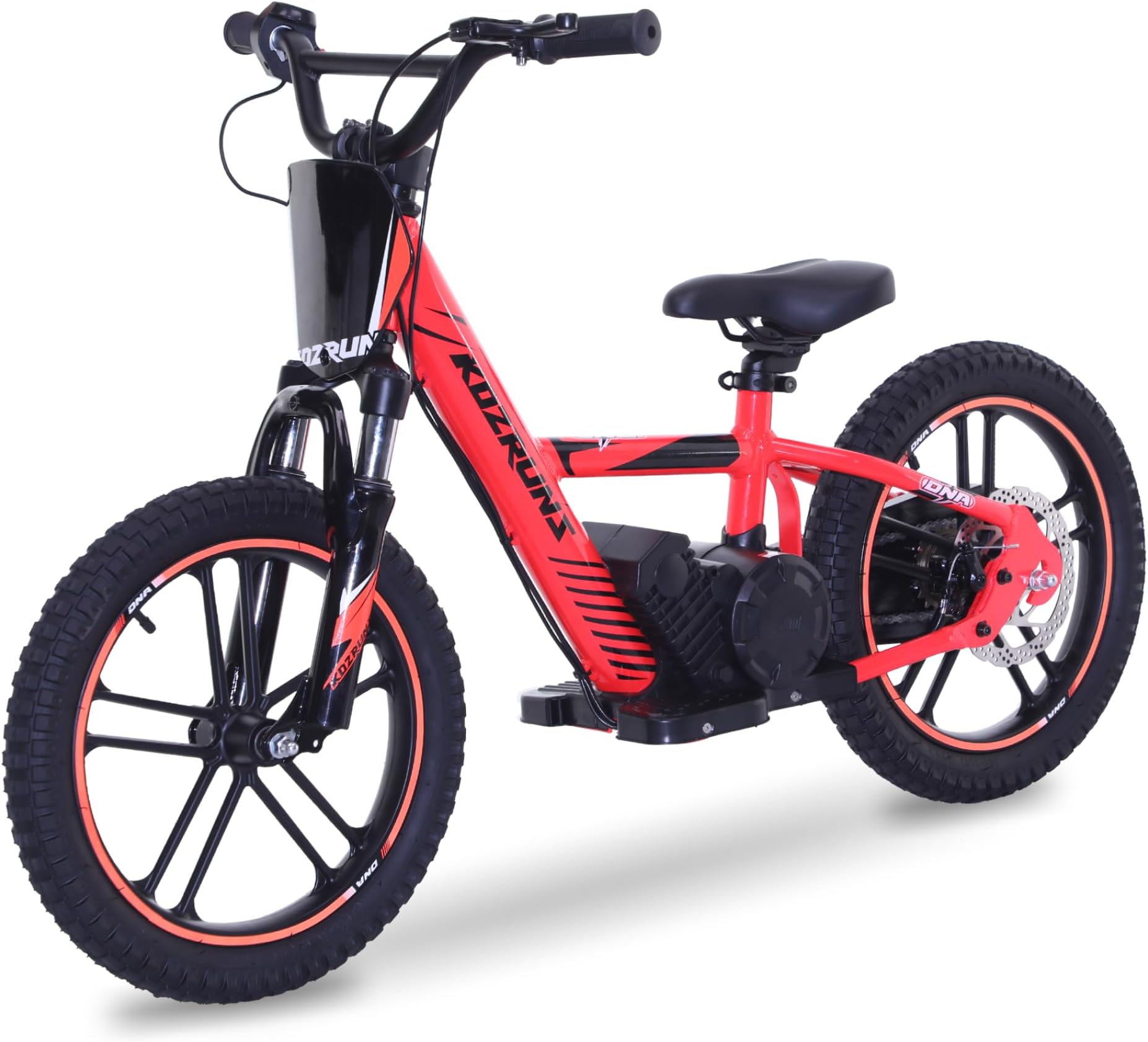 OLALA Electric Dirt Bike for Kids Aged 5-10, 500W Professional Version, Racing Grade Electric Motorcycle, Up to 15.5MPH & 3 Speed Settings, 24V Detachable Battery, 16IN Off-Road Tires