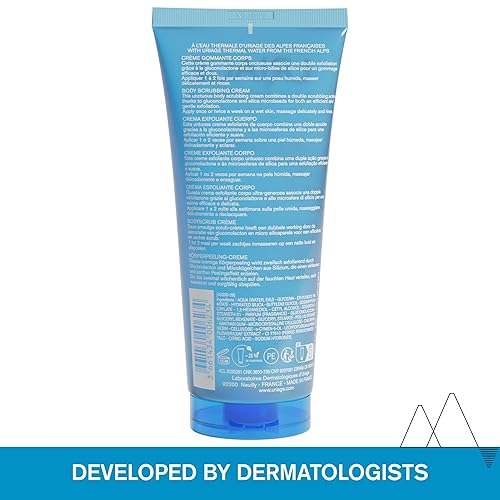 Miniatura 2 de URIAGE Crema exfoliante corporal | Exfoliante corporal y exfoliante, suaviza y suaviza, elimina suavemente las células muertas, textura cremosa, 6.8
