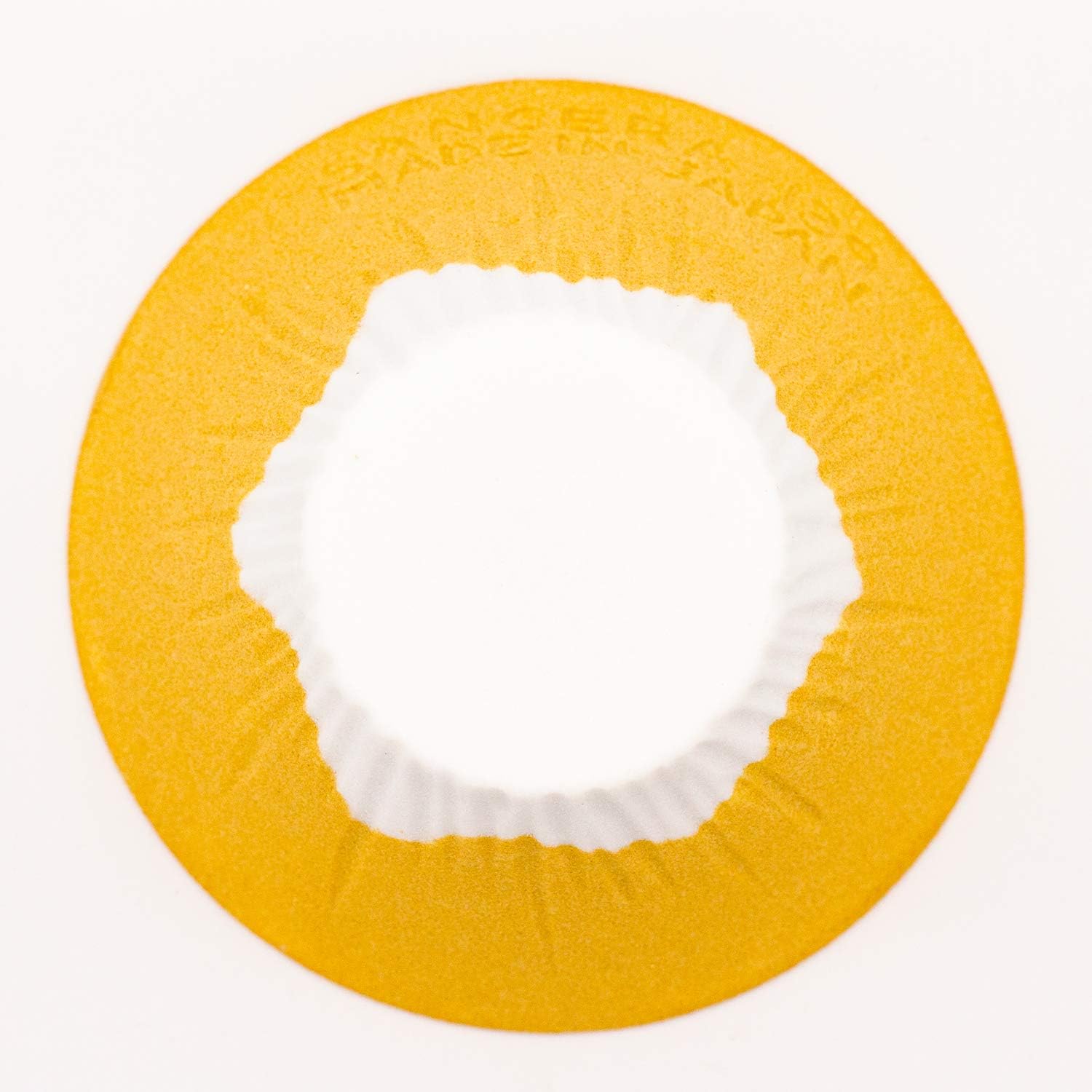 Kofil 1390400504 Fuji Ceramic Coffee Filter Dripper with Dedicated Base and Saucer, Yellow