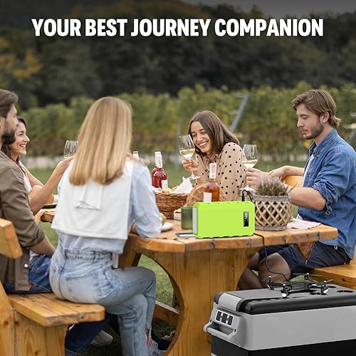 Miniatura 9 de SinKeu Estación de energía portátil de 88 Wh, generador solar con salida de CA, cargador portátil de 110 V para respaldo del hogar, emergencia al