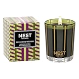 NEST New York Scented Votive Candle&comma; Pistachio & Wild Fig - 2 oz - Up to 28-Hour Burn Time - Reusable Glass Vessel