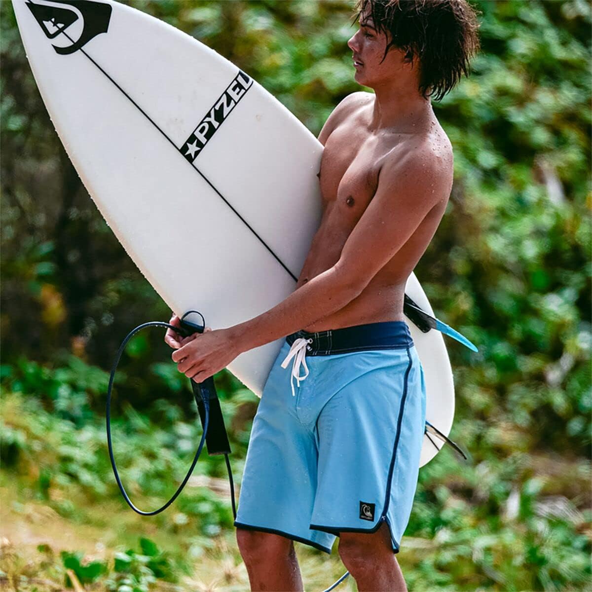 Quiksilver Men's Standard Original Scallop 18 Boardshort Swim Trunk