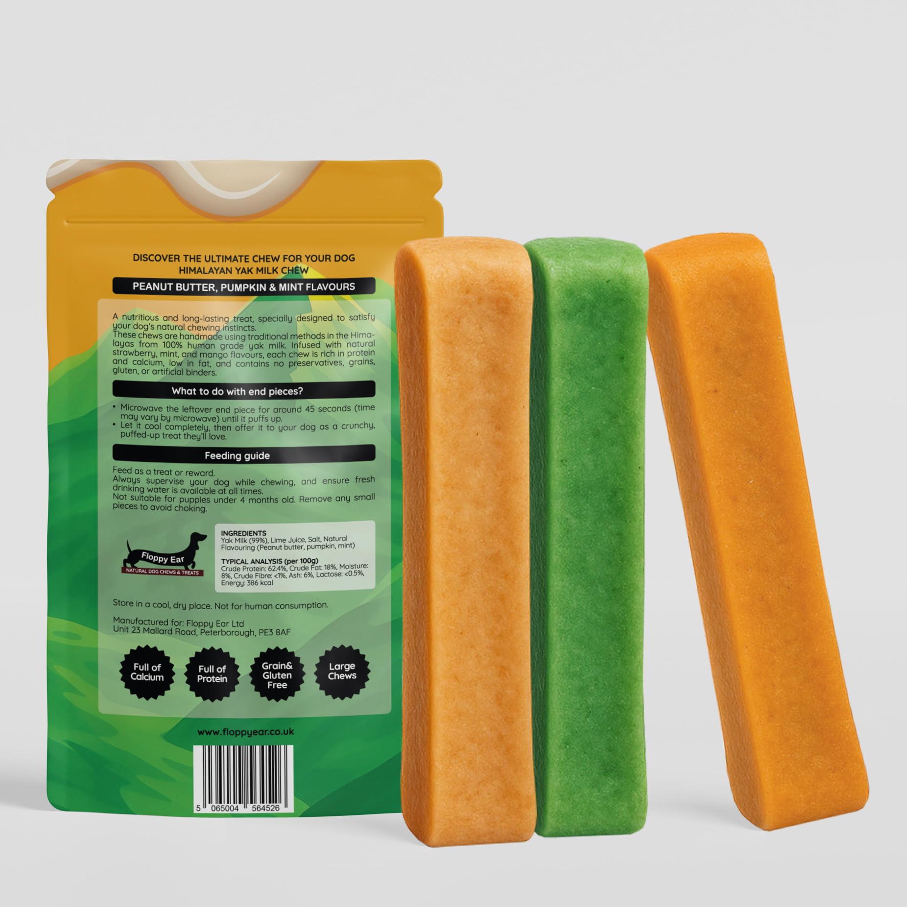 Himalayan Yak Chews for Dogs - Large Size, 113.33 g (Pack of 3) - Image 2