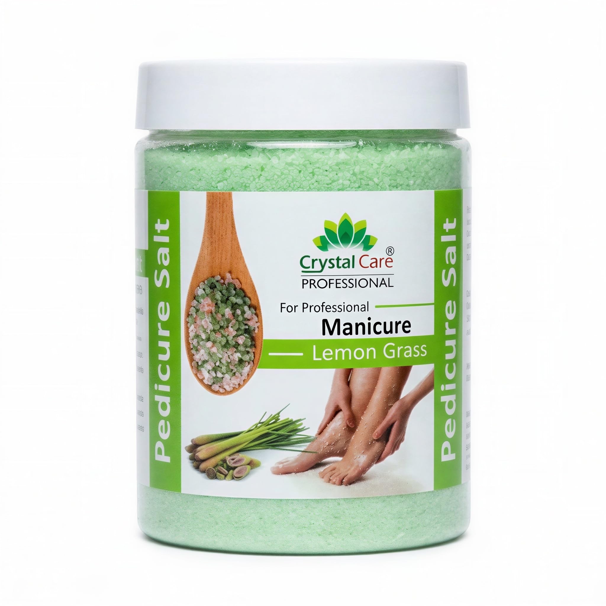 Professional Manicure Pedicure Kit – Lavender Spa Combo | Salt, Scrub Gel, Cream & Pack | Paraben Free | Salon Professional Foot & Hand Care | Soft & Smooth Skin (Lemon Grass) 800gm-image-25