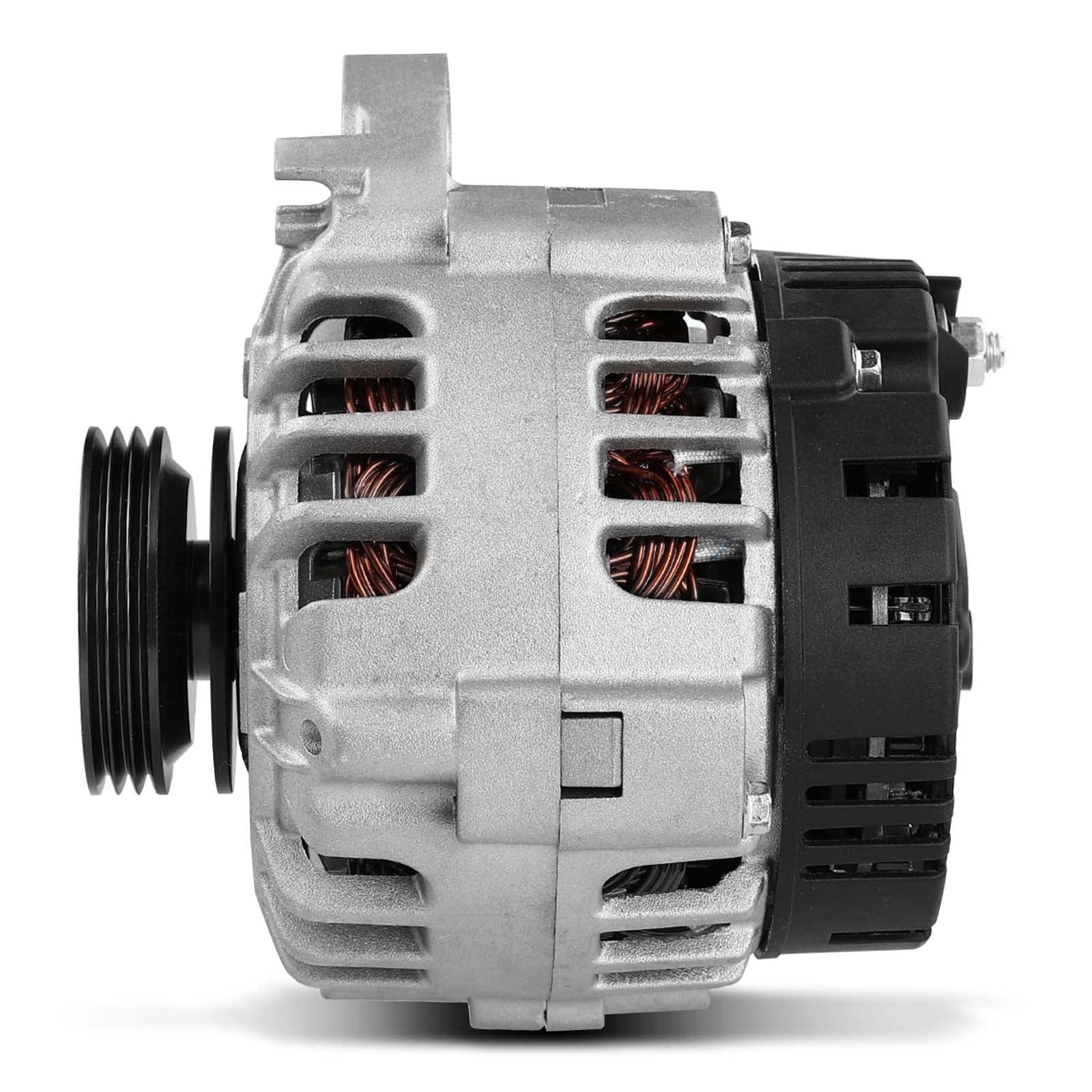 Frankberg Alternador Alternador con Polea de Rueda Libre Gasolina Compatible con S.a.n.d.e.r.o II 1.2L Kangoo KC0/1 1.2L Logan MCV II 1.2L S.a.n.d.e.r.o 1.2L Logan II 1.2L Replace# 20027