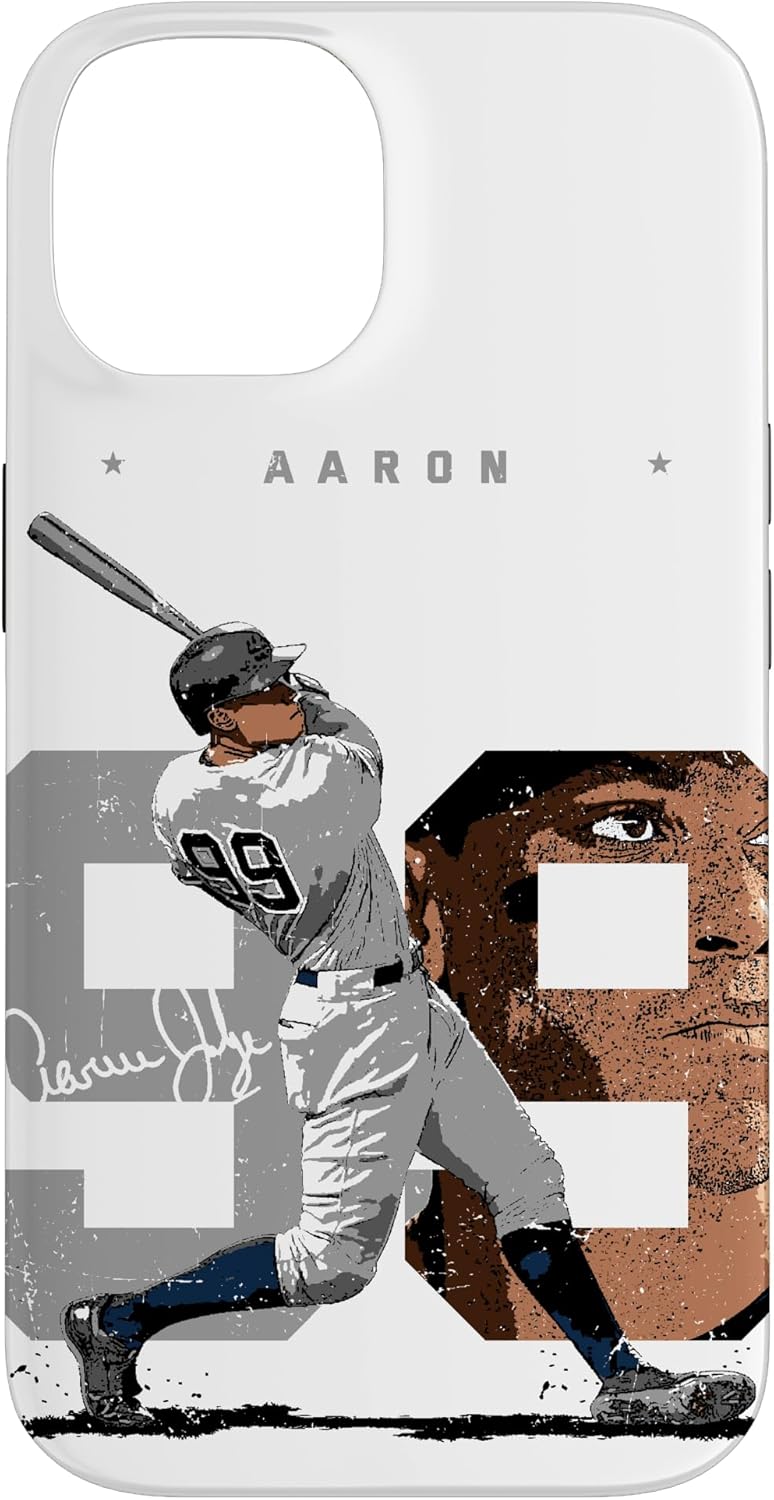 Aaron Judge Number Portrait Baj New York MLBPA Case for iPhone 17