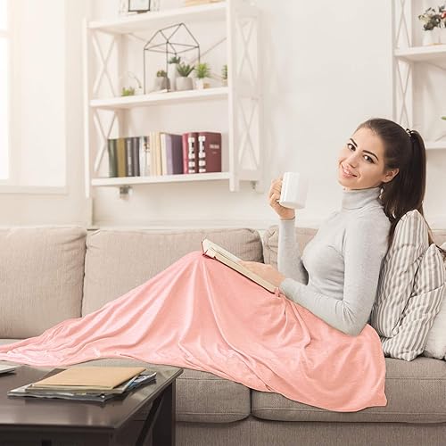 Miniatura 11 de EXQ Home Funda de manta con peso, de 41 x 60 pulgadas, tamaño individual, suave de primera calidad para niños con cremallera, lavable a máquina