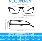 4 Pack Blue Light Blocking Glasses Classical Design with Spring Hinge Computer Glasses for Women Men Readers