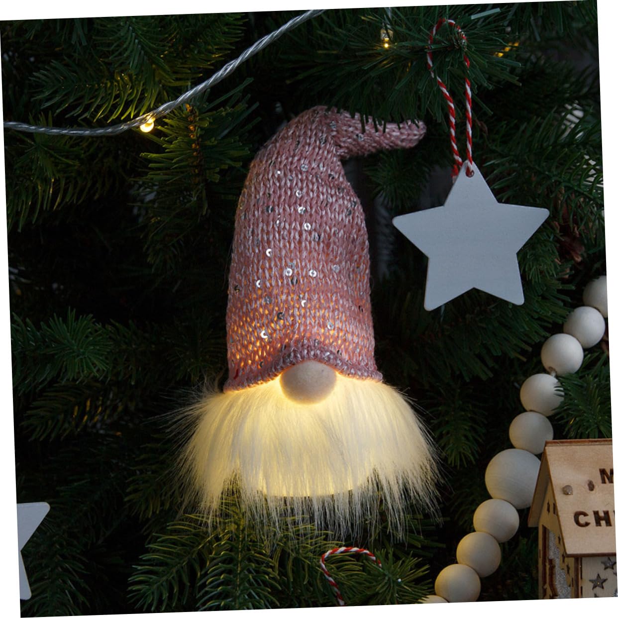 Alipis 10stücke Teiliges GNOME Dolls Für Weihnachten Dekorative Hängedekoration Für Festlichkeiten Und Heimgebrauch Niedliche Für Familie Und