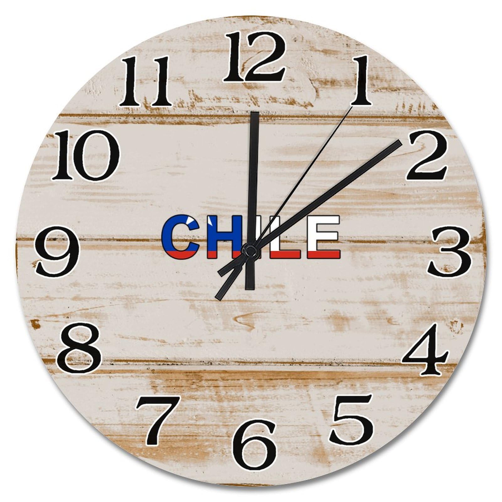 Horloge murale Chili 38,1 cm à piles et sans bruit de tic-tac