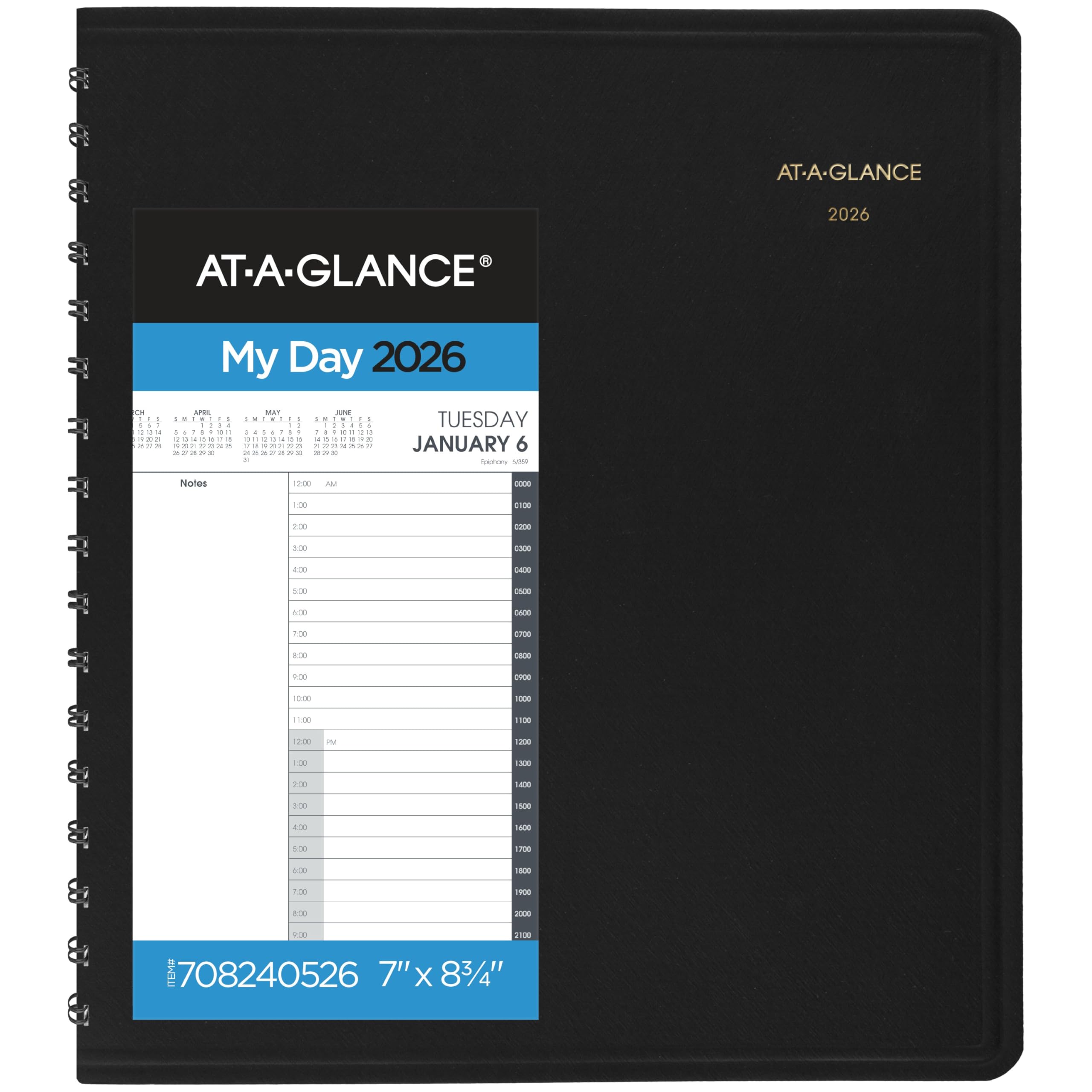 Amazon.com : AT-A-GLANCE 2026 Appointment Book Planner, Daily, 7
