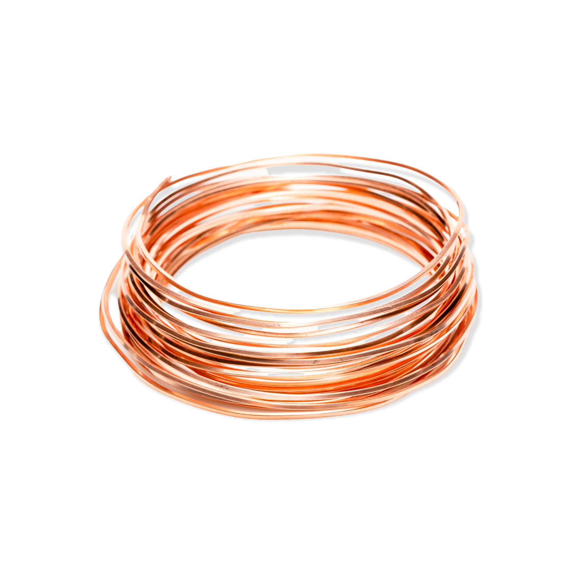 Craft Wire Kupferdraht, 10 Gauge, 4,5 M | 99,9% Rein, Quadratisch & Weich Für Schmuck & Basteln