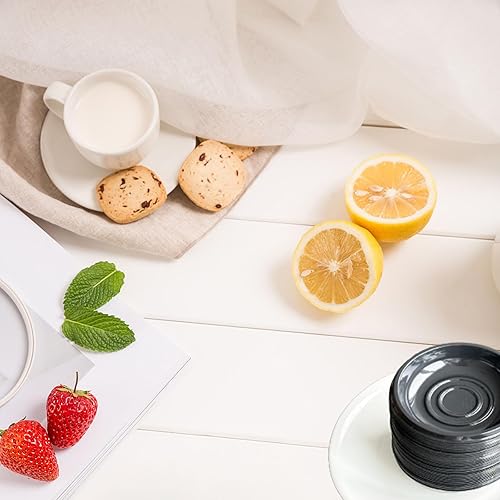 Miniatura 4 de 100 platos desechables de plástico para salsa, cuencos para condimentos de salsa de soja, mini bandeja de condimentos para sushi, soja, mostaza,