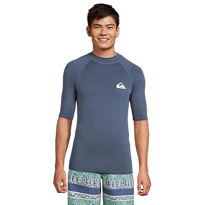 Quiksilver Everyday Upf50 Shorts Sleeve Surf T Shirts Men