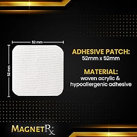 MagnetRX Replacement Adhesive Discs for Large Spot Magnets - Premium Refill Patches (30 Adhesives - Magnets are NOT Included)