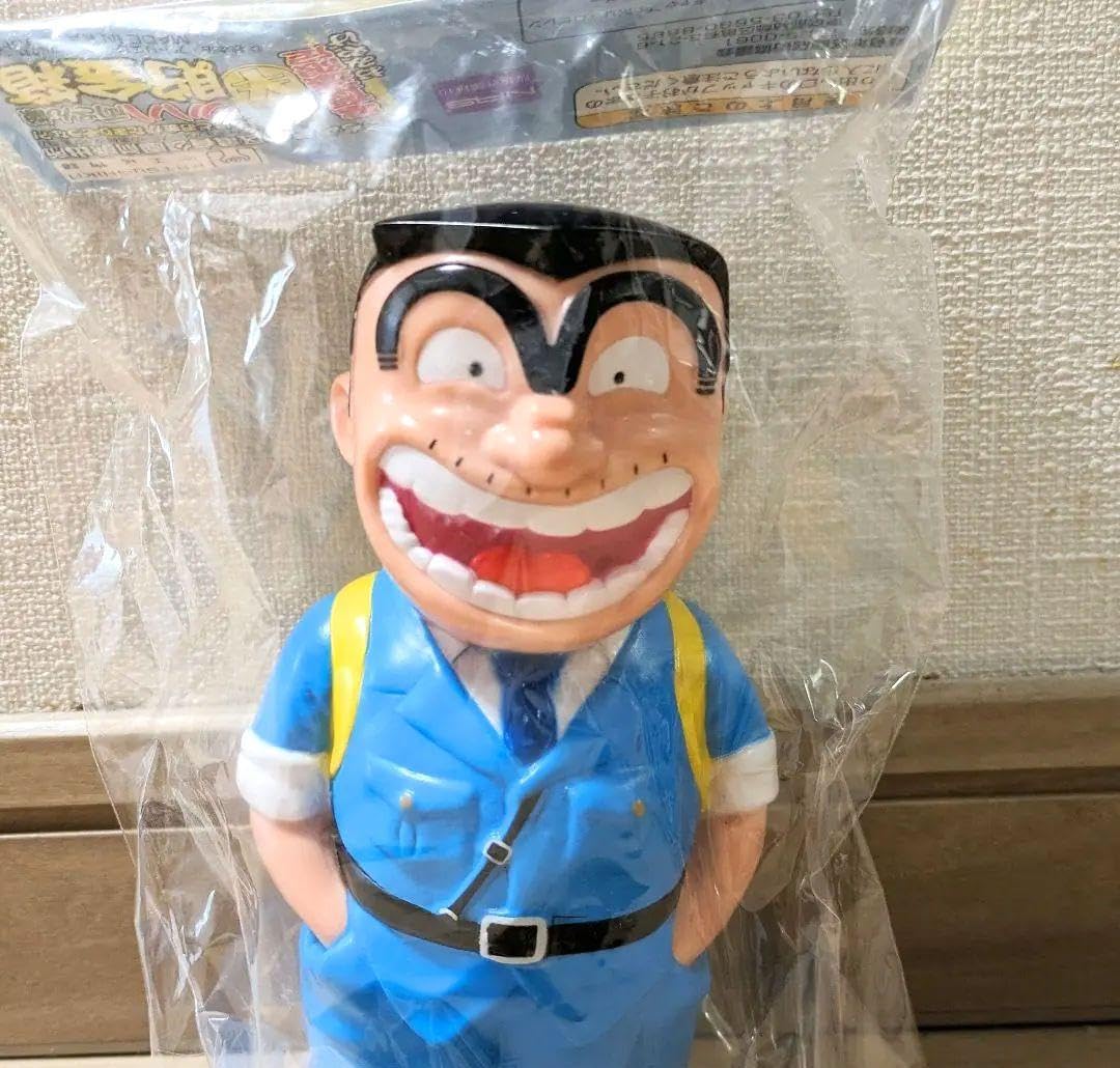 Amazon.co.jp: ワハハ両さん像 こち亀 両さん 貯金箱 : おもちゃ